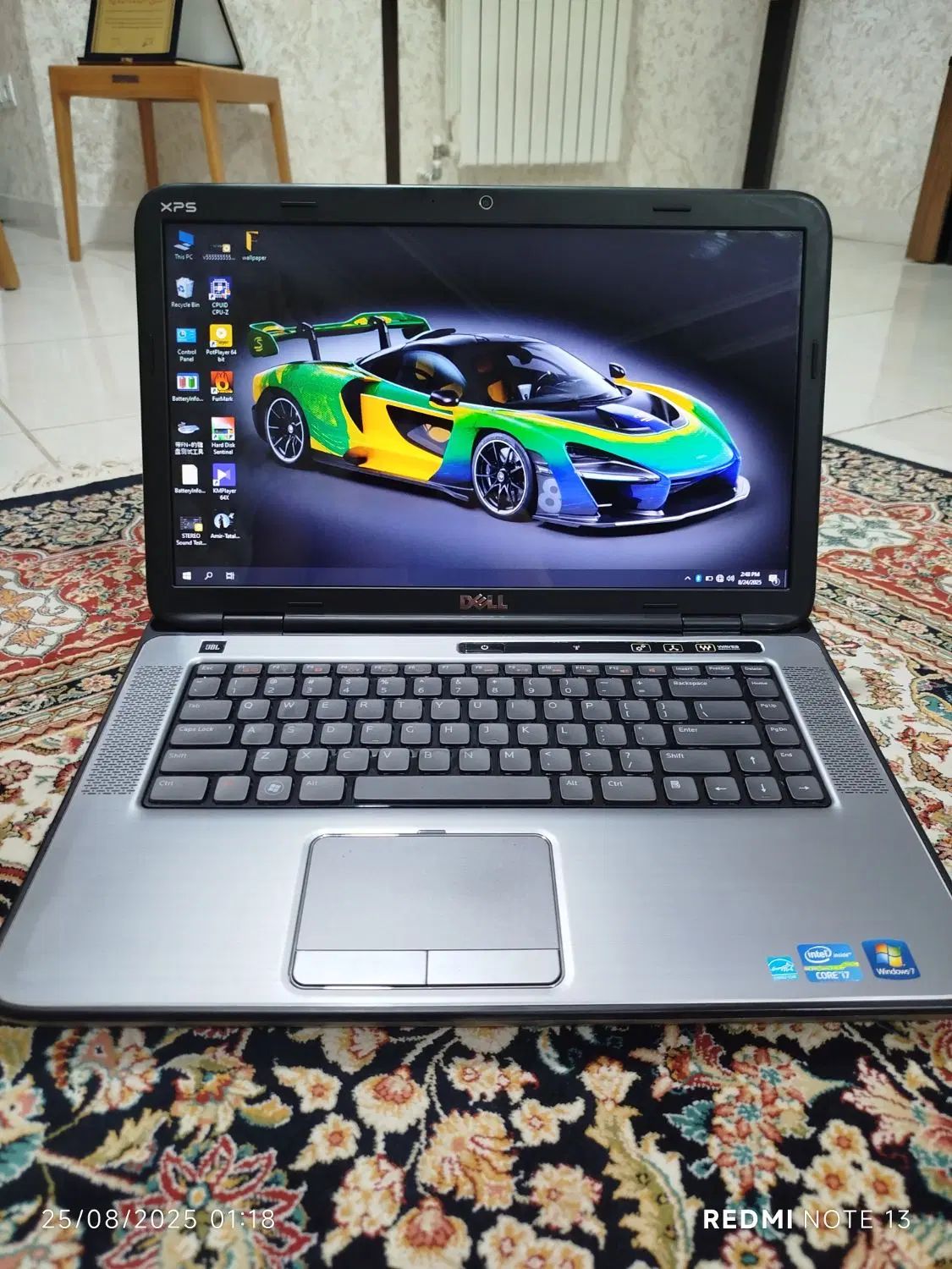 لپتاپ قدرتمند و گرافیک دار هشت هسته ای dell xps|رایانه همراه|شیراز, تحویلی|دیوار