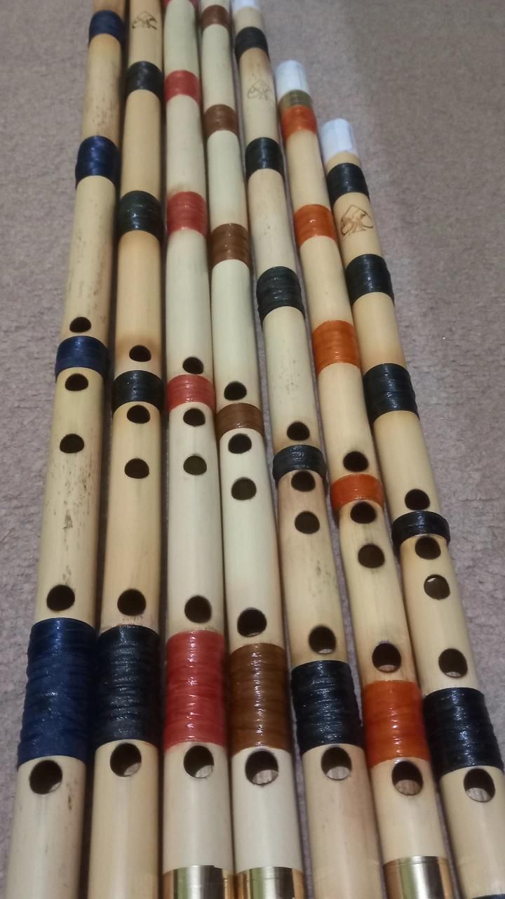 نی هفتبند هفت کوک به تایید استاد نوید کیانی.|سازهای بادی|ایذه, |دیوار