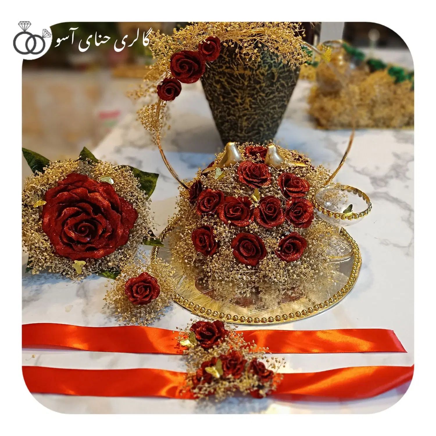 حناآرایی/پول آرایی/گیفت/سینی حنا|صنایع دستی و سایر لوازم تزئینی|تهران, نظام‌آباد|دیوار