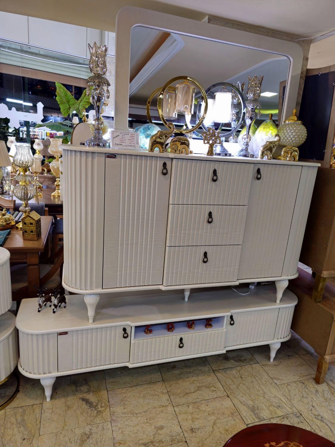 ست آینه کنسول و میز تلوزیون لمون شرایطی|بوفه، ویترین، کنسول|تبریز, |دیوار