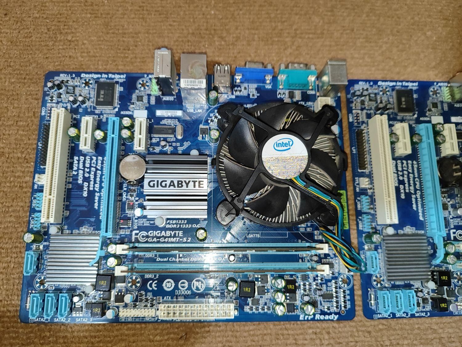 ۲ عدد باندل گیگا با پردازنده ۷۳۰۰ و رم ۴ ddr3|قطعات و لوازم جانبی رایانه|چالوس, |دیوار