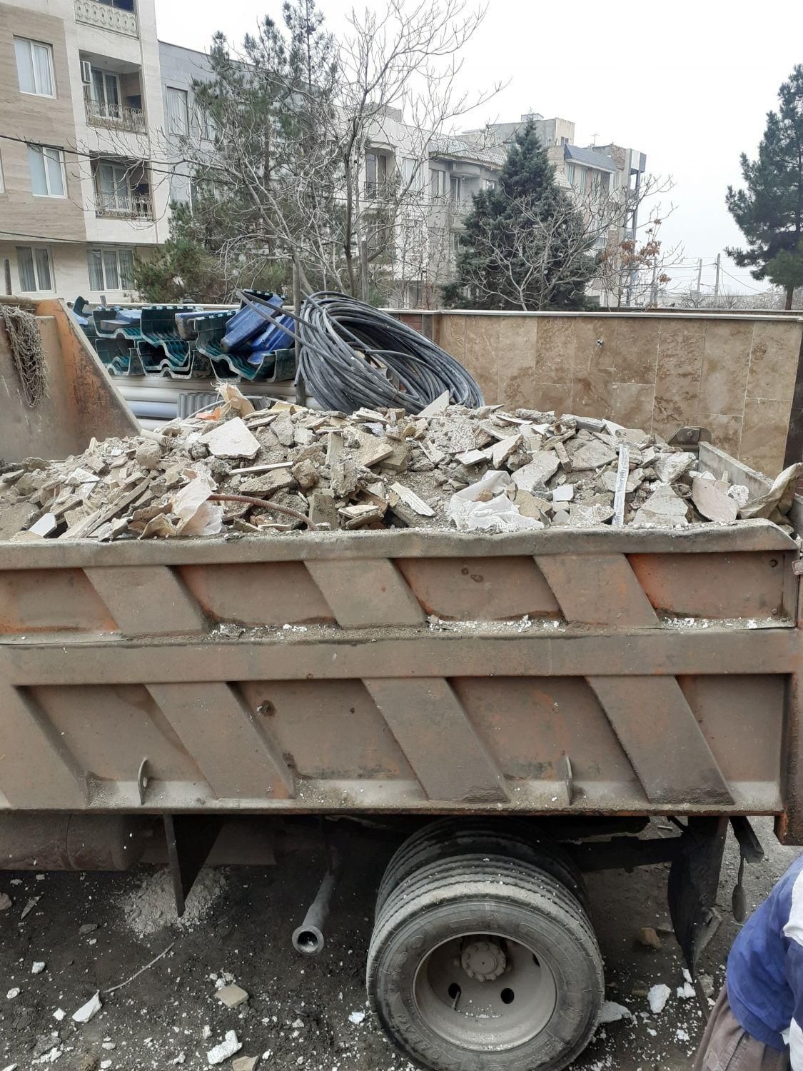 حمل نخاله خاک شن ماسه خاور ۲لبه اطاق بزرگ خاور۸۰۸|خدمات حمل و نقل|کرج, فاز ۴ مهرشهر|دیوار