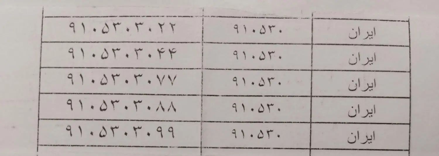 سیمکارت دایمی همراه اول 22-30-530-0910|سیم‌کارت|تهران, پاسداران|دیوار