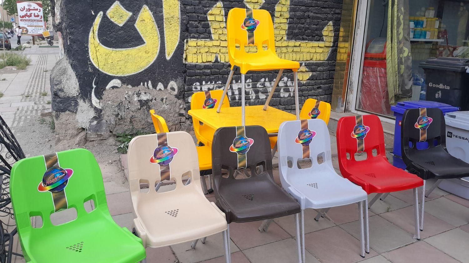 صندلی پلاستیکی کمجا کم جا تاشو مدل jadid|صندلی و نیمکت|چهارباغ, |دیوار