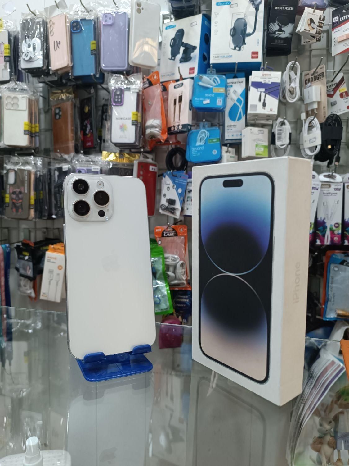 طرح آیفونiphone 14 Pro Max با حافظهٔ ۱ ترابایت|موبایل|آبادان, |دیوار