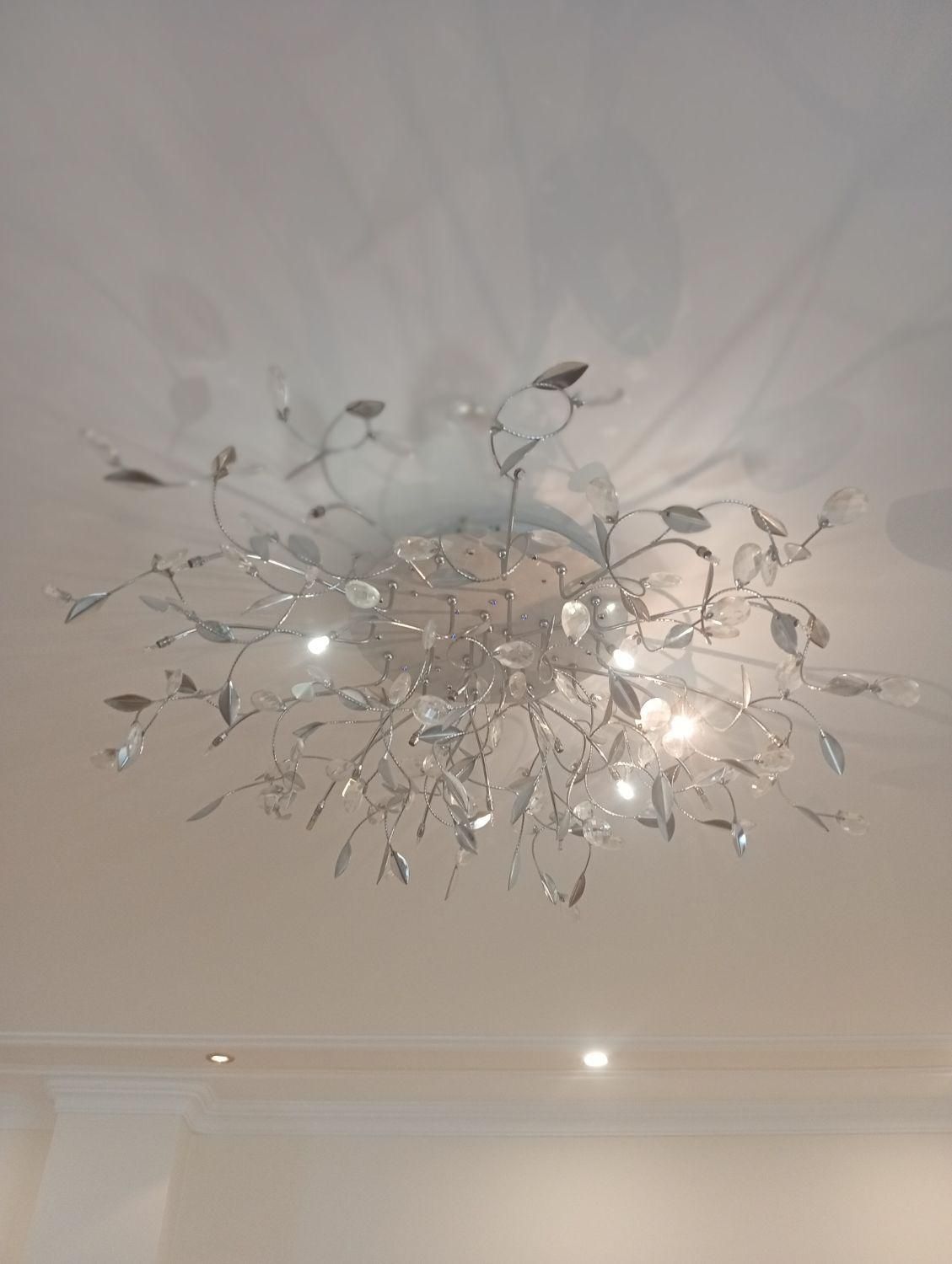 لوستر مدرن سقفی مدل لاله|لوستر و چراغ آویز|ارومیه, |دیوار