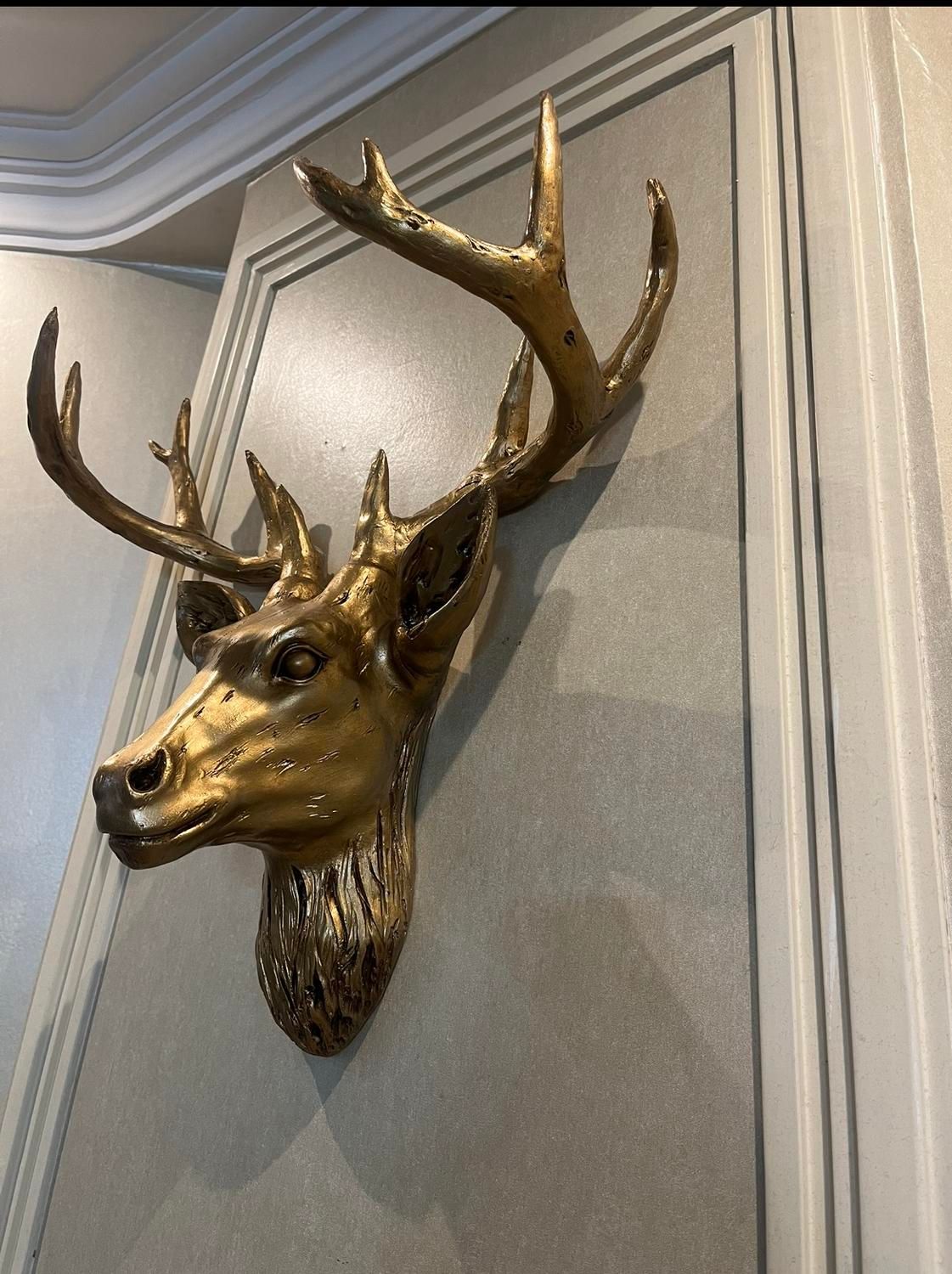 دیوارکوب گوزن کلاسیک|مجسمه، تندیس، ماکت|تهران, مجیدیه|دیوار