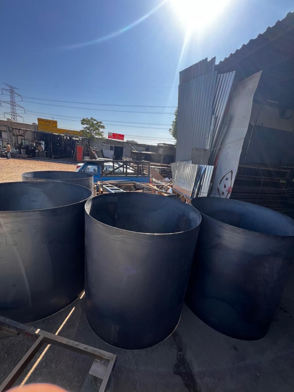 خمکاری و برشکاری و نورد و لیزر وجوشکاری و رنگ کوره|خدمات پیشه و مهارت|تهران, شادآباد|دیوار