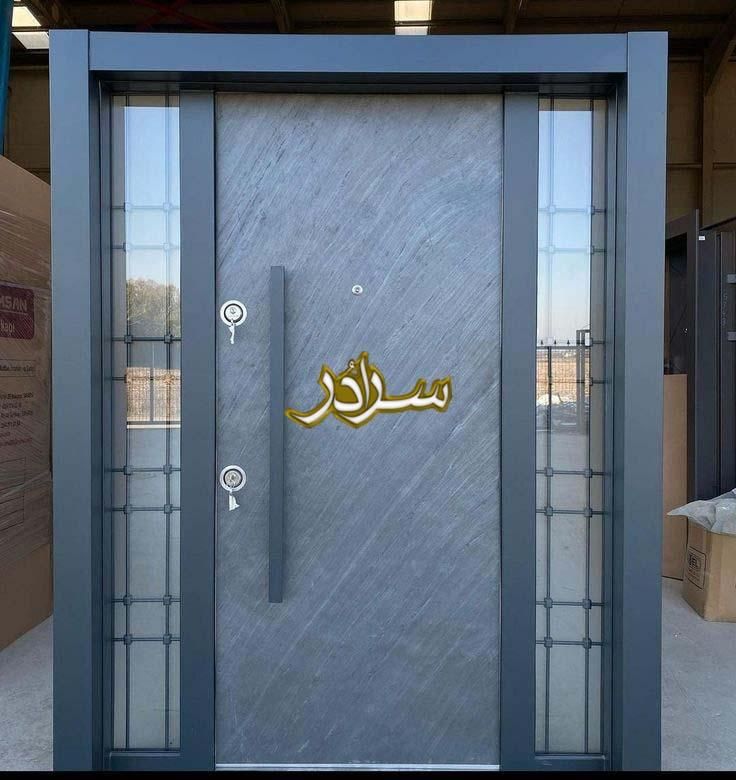 درب ضد سرقت مدل شیشه خور کد xz7709|مصالح و تجهیزات ساختمان|امیرکلا, |دیوار