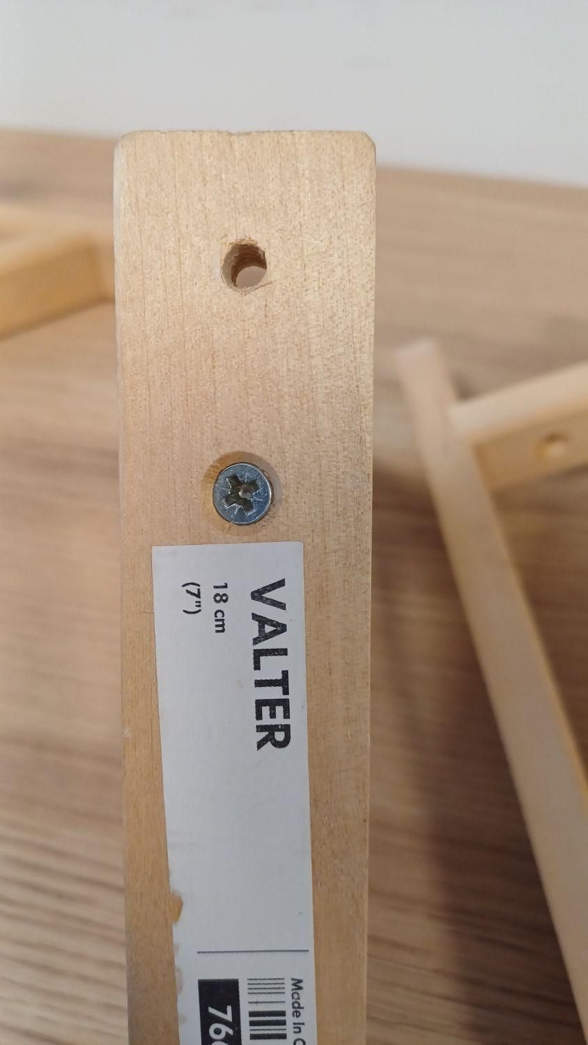 پایه شلف ایکیا IKEA مدل VALTER طول 28 سانتیمتر|کتابخانه، شلف، قفسه‌های دیواری|تهران, یوسف‌آباد|دیوار