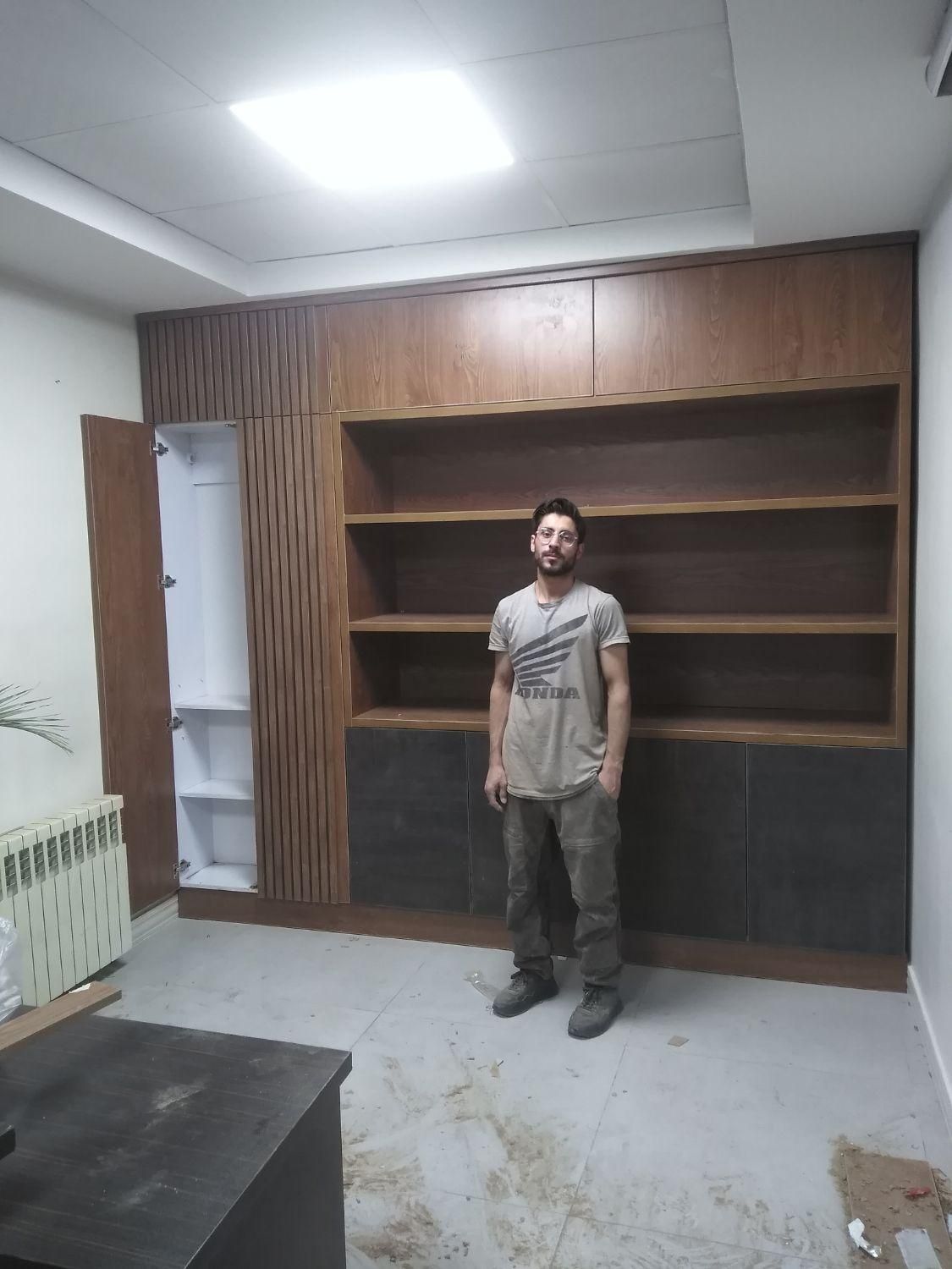 ساخت کابینت، کمد دیواری و درب های چوبی آشیانه|خدمات پیشه و مهارت|تهران, شهرک ابوذر|دیوار