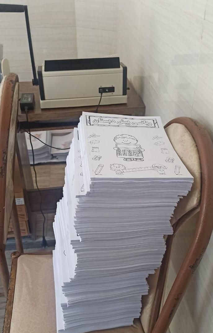 پرینت (اقتصادی) فتوکپی چاپ دو طرفه با فنر زنی|خدمات رایانهای و موبایل|خرمآباد, |دیوار