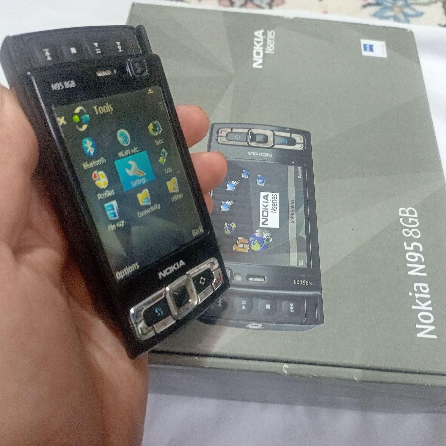 نوکیا Nokia n95 8GIG|موبایل|تهران, تهرانپارس شرقی|دیوار