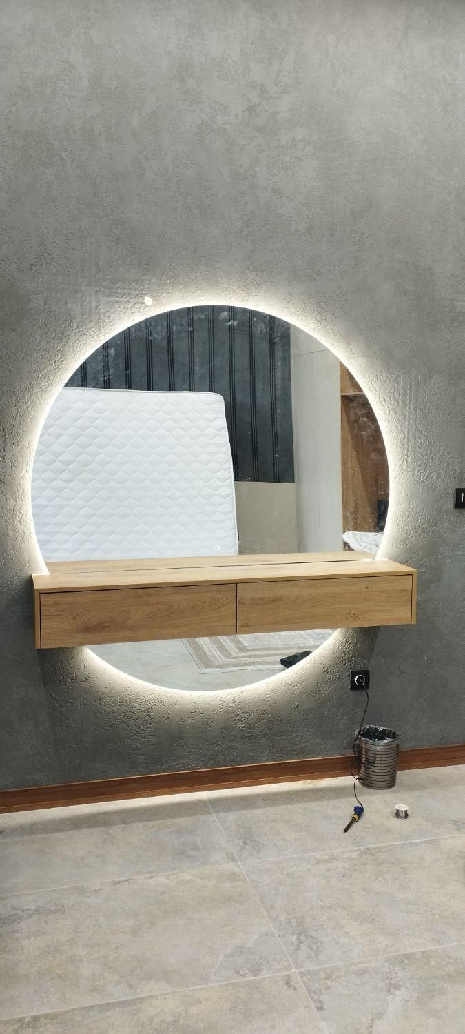 تولیدکننده انواع آینه بک لایت.دکوراتیو|آینه|خمینی‌شهر, |دیوار