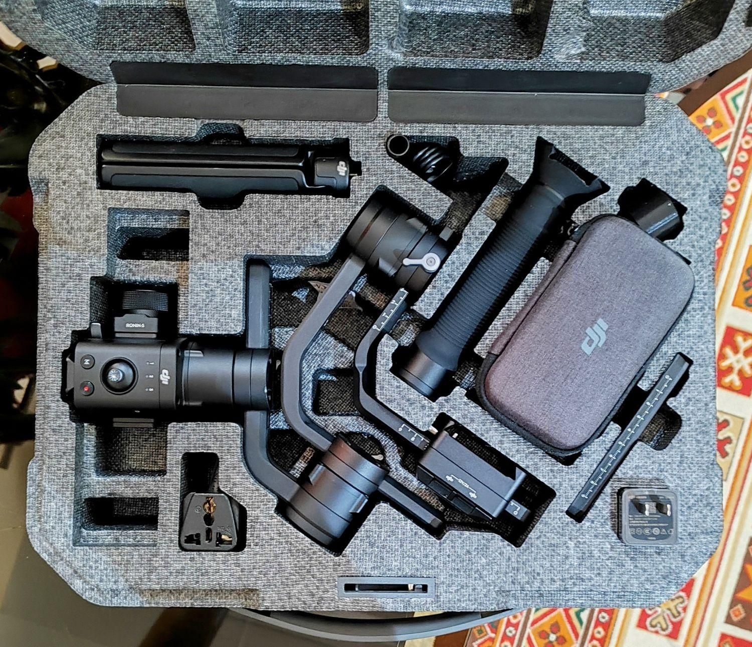 گیمبال رونین DJI Ronin S با موتور فوکوس و دسته|دوربین عکاسی و فیلم‌برداری|تهران, ستارخان|دیوار