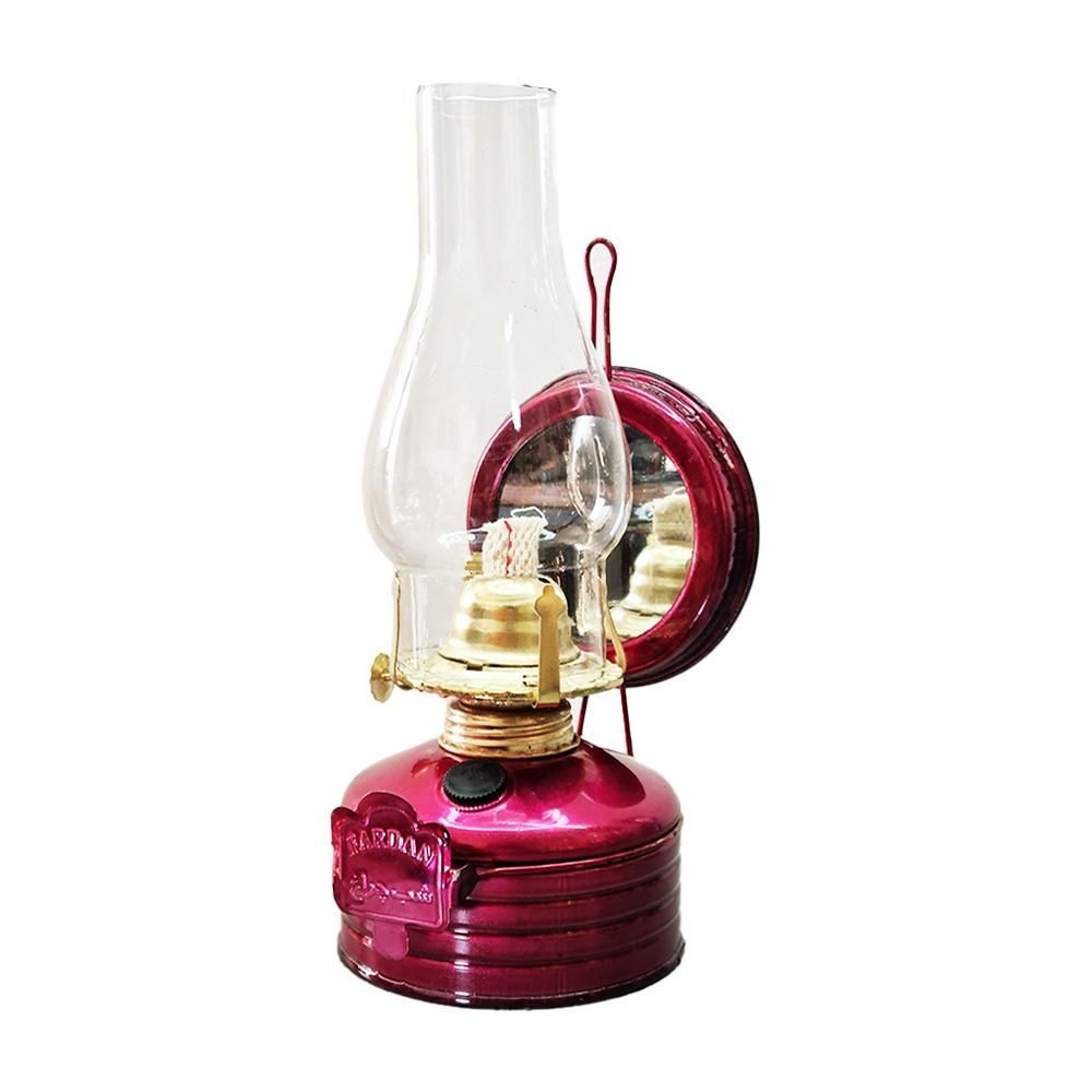 چراغ دیواری آینه دار نفتی لامپا|صنایع دستی و سایر لوازم تزئینی|بندر انزلی, کارآموزی|دیوار