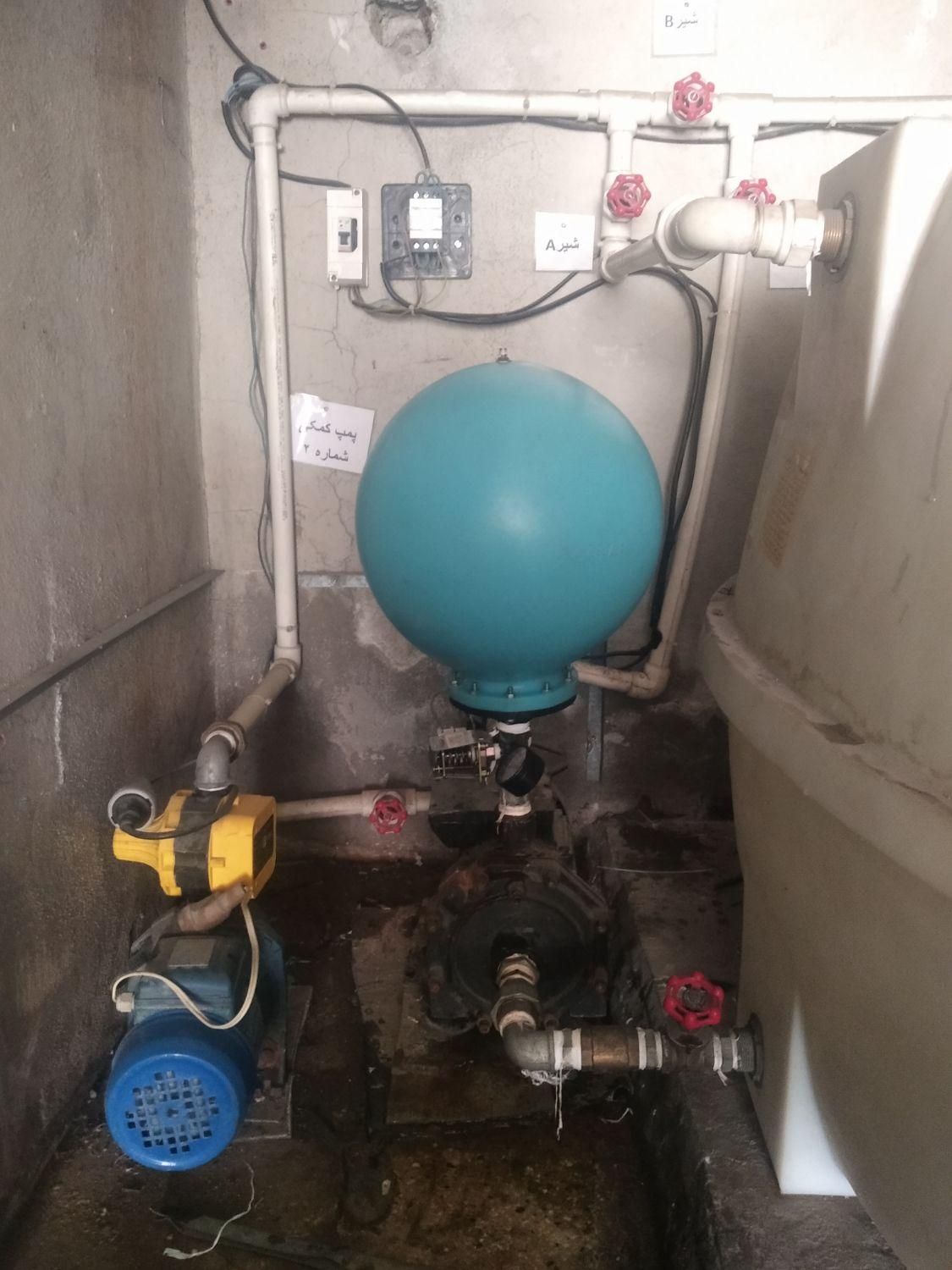 تعمیرات تخصصی نصب و سرویس پمپ آب ساختمان و تانکر|خدمات پیشه و مهارت|قدس, شهرقدس|دیوار
