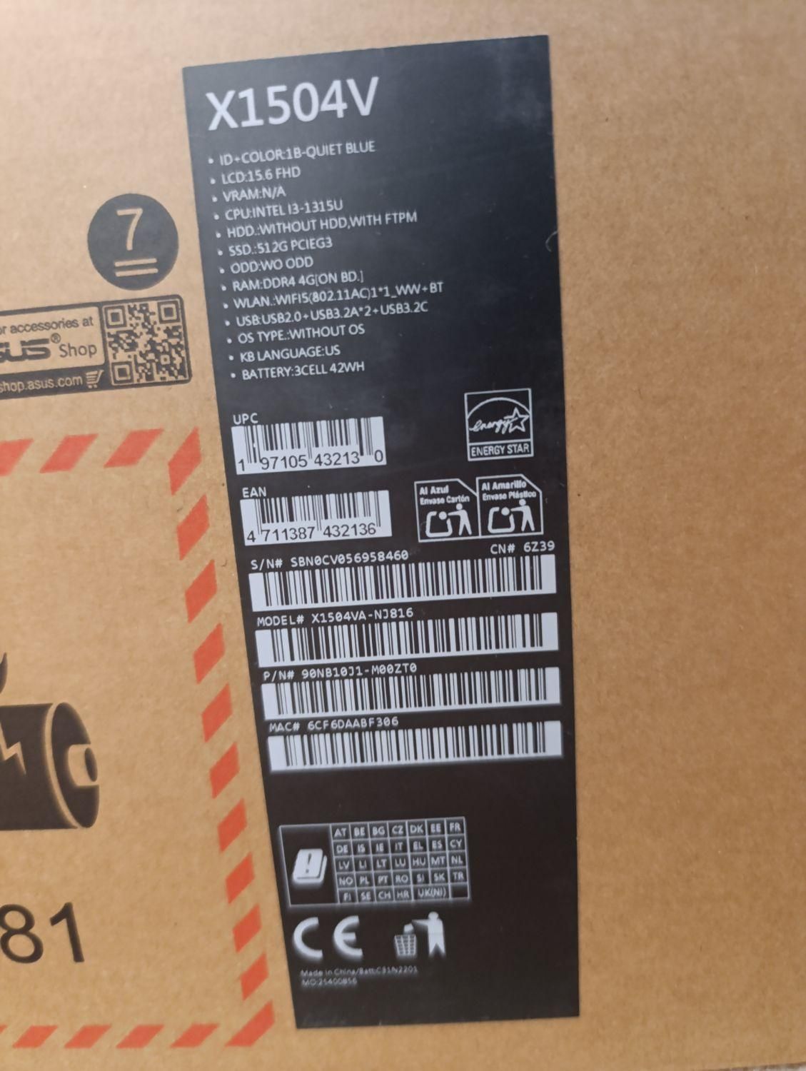 لپ تاپ Asus vivo book|رایانه همراه|مرند, |دیوار