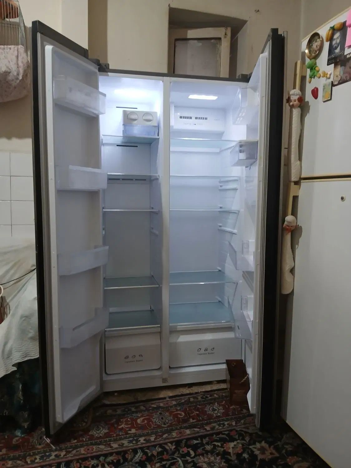 یخچال فریز دوقلو ایکس ویژن 28 فوت مدلTS550 نونو|یخچال و فریزر|تهران, امیر بهادر|دیوار