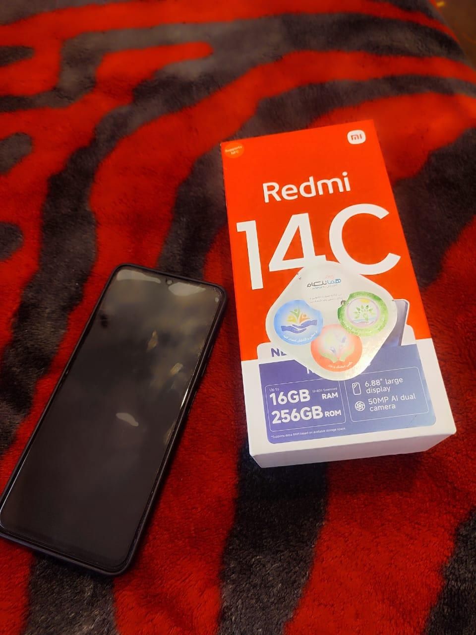موبایل شیائومی redmi 14c|موبایل|چهارباغ, |دیوار
