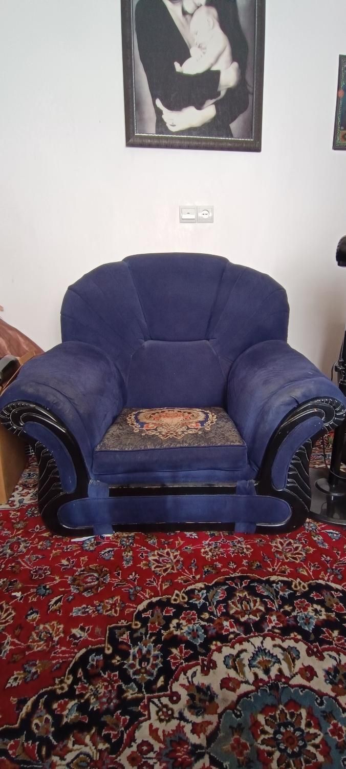 مبل 7نفره به همراه روکش|مبلمان خانگی و میز عسلی|بروجرد, |دیوار