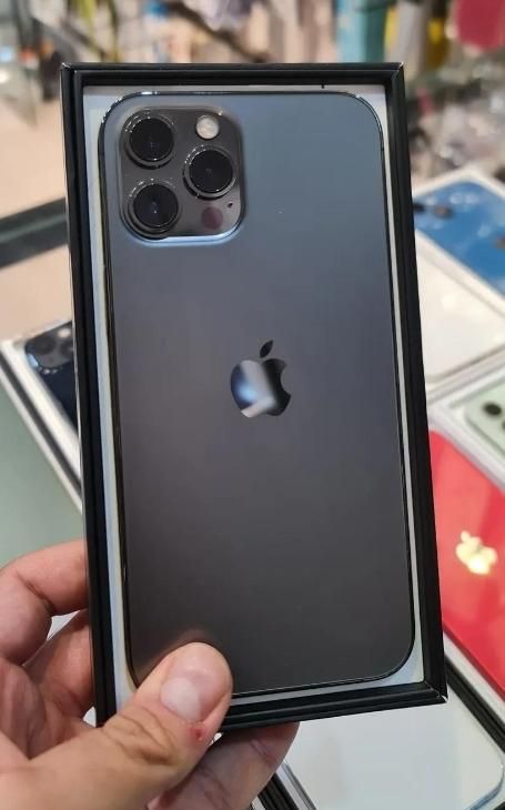 اپل iPhone 12 Pro Max با حافظهٔ ۲۵۶ گیگابایت در حد|موبایل|قزوین, |دیوار