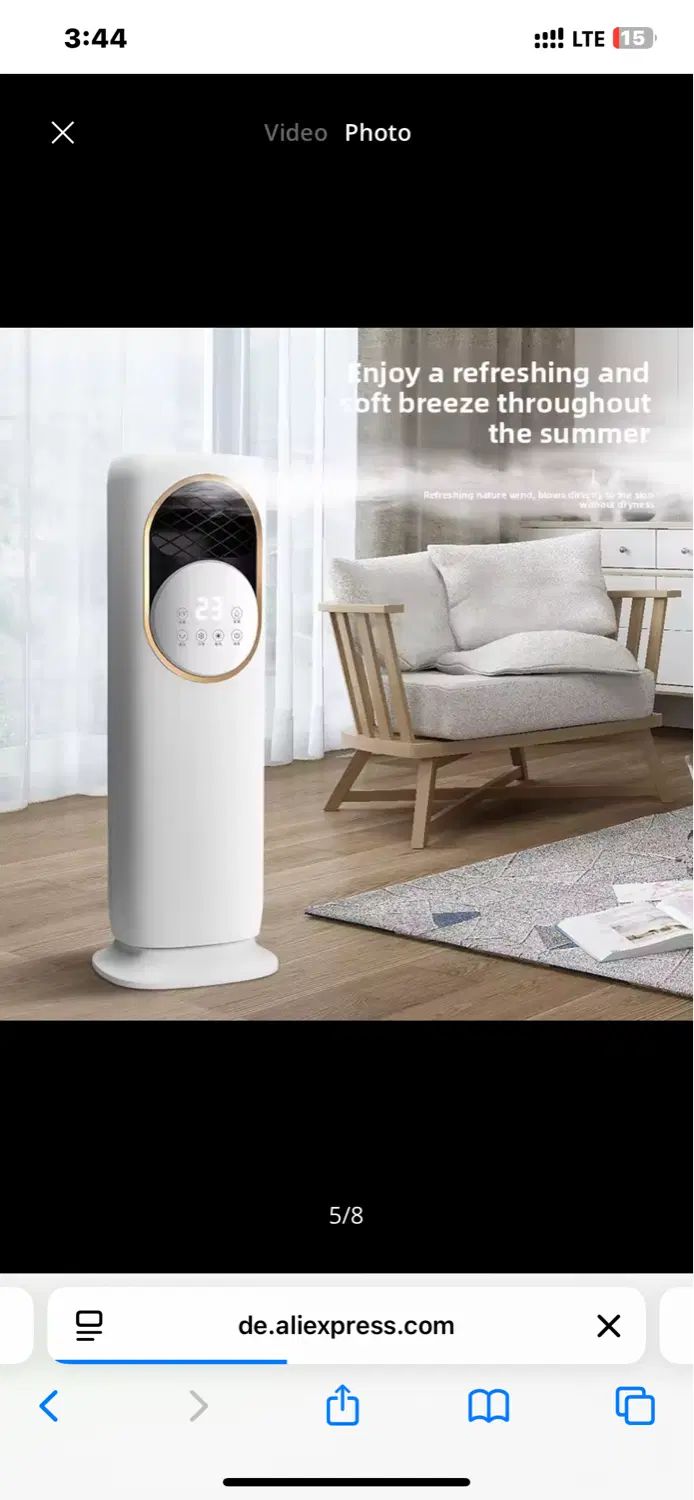 فن سرمایش و گرمایش ایستاده WEILI مدل 5A|بخاری، هیتر، شومینه|تهران, ایرانشهر|دیوار