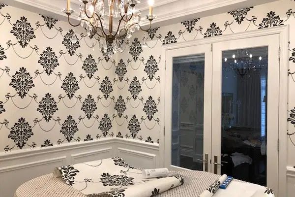 نصاب  نصب قرنیز و کاغذ دیواری|خدمات پیشه و مهارت|اهواز, شهرک دانشگاه|دیوار