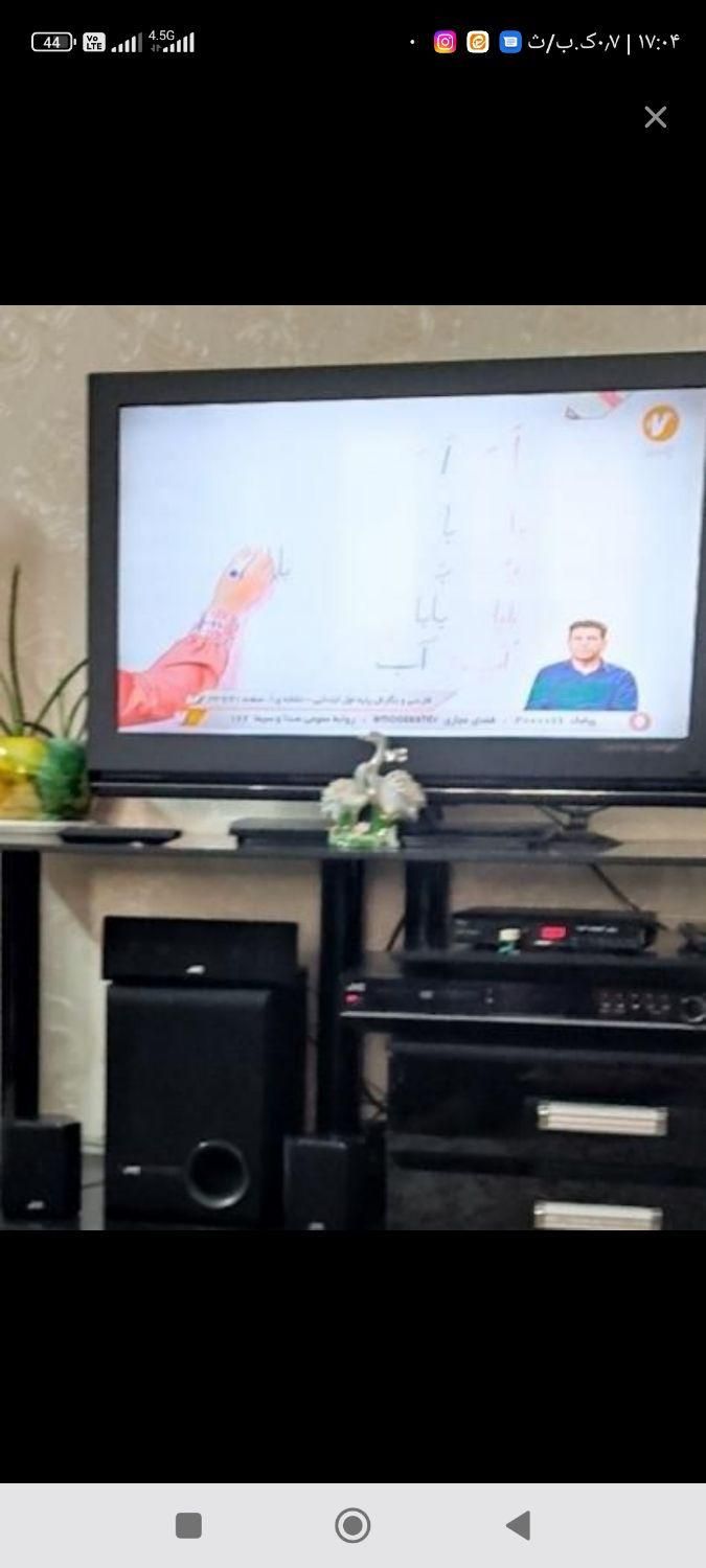 ال سی دی ۳۲ به همراه ساند بار مارک JVC|تلویزیون و پروژکتور|تهران, خانی آباد نو جنوبی|دیوار