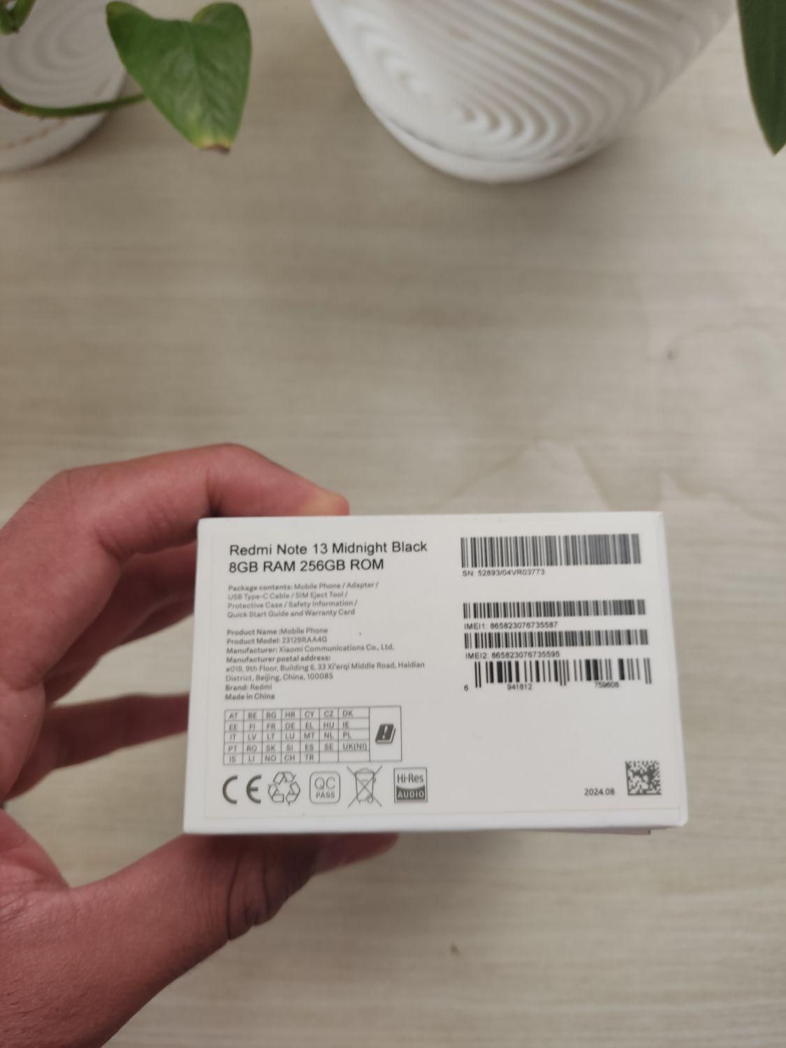 موبایل Redmi Note 13 4G با حافظه 256 گیگابایت|موبایل|اصفهان, خواجو|دیوار