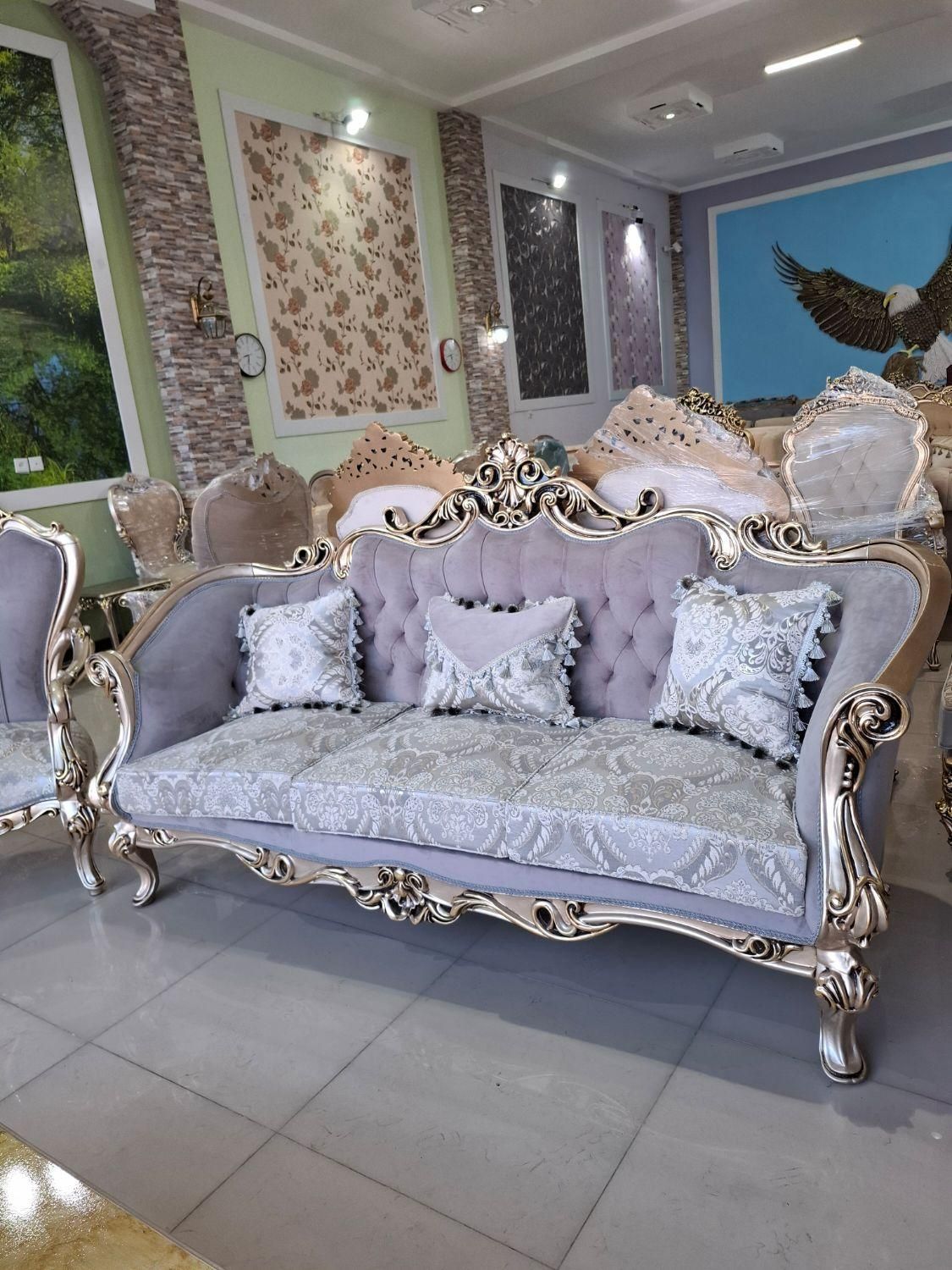 مبل لاکچری..|مبلمان خانگی و میز عسلی|کرمانشاه, |دیوار