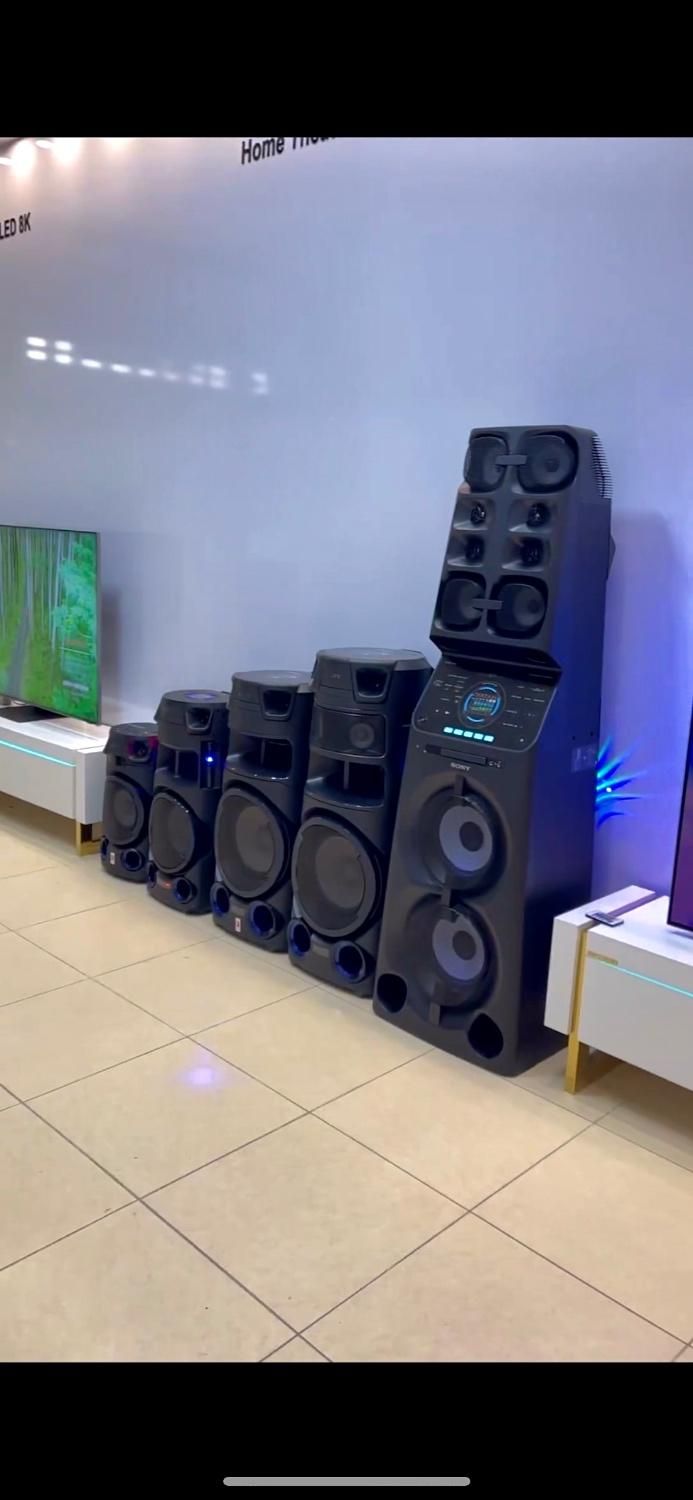 اسپیکر سونی شیک SONY زرین شرکتی مدل MHC-V73D|سیستم صوتی خانگی|تهران, امانیه|دیوار