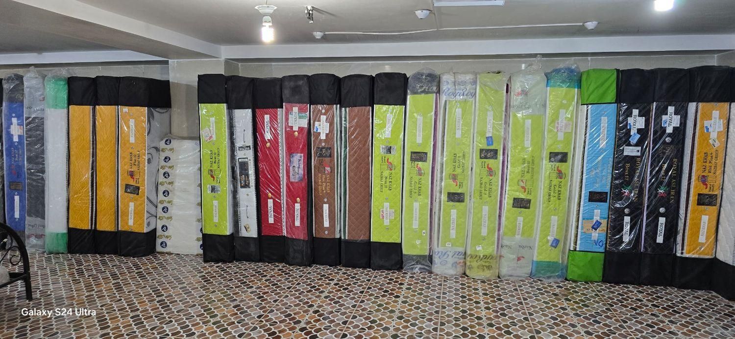 تشک نو در ابعاد مختلف تک و دو نفره با ارسال|تشک تختخواب|خورموج, |دیوار