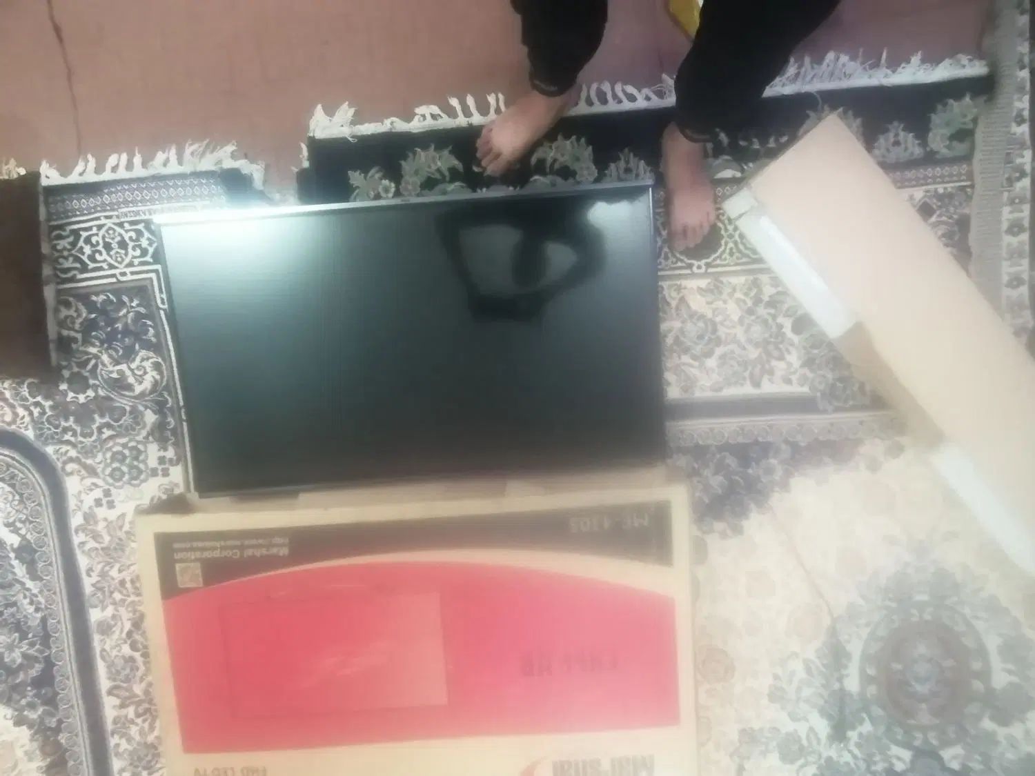 تلویزیون ال ای دی 43اینچ درحدنو مارشال هوشمنده|تلویزیون و پروژکتور|مشهد, توس (بلوار توس)|دیوار