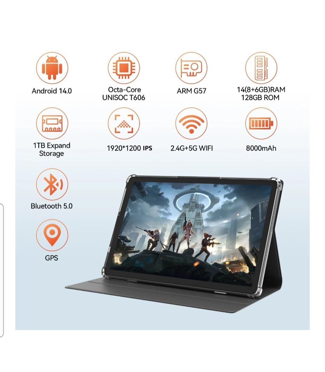 تبلت اندروید ۱۴ -Zonko 10 inch android tablet|تبلت|تهران, تجریش|دیوار