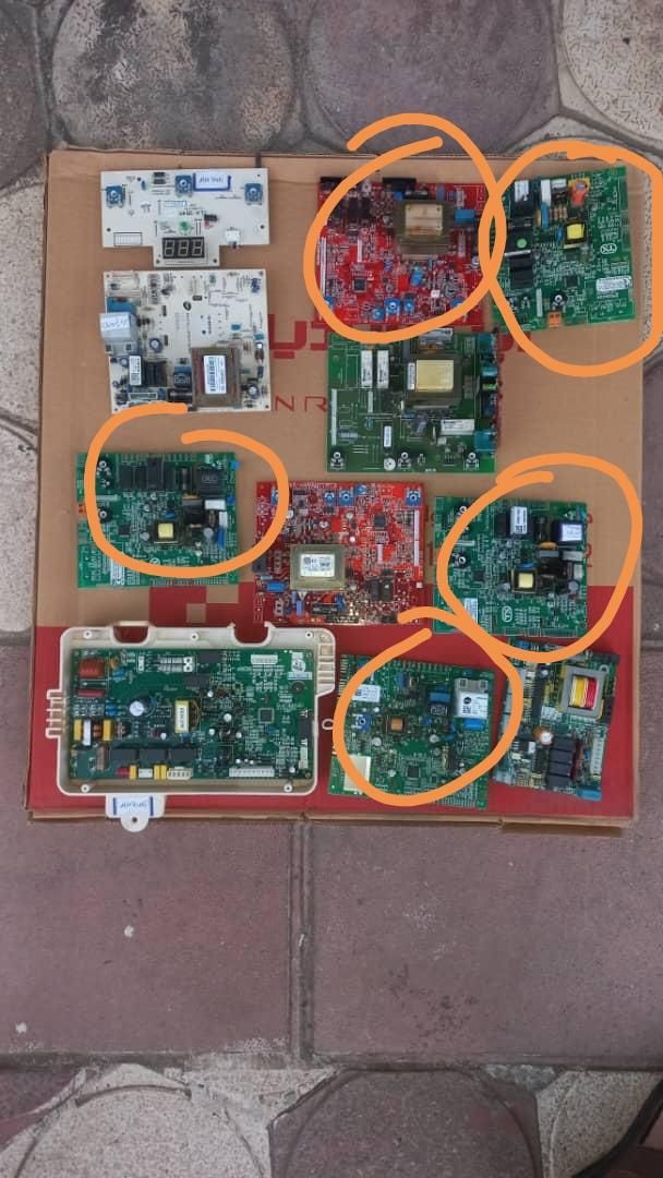 فروش برد پکیج دیواری|آبگرمکن، پکیج، شوفاژ|قم, پردیسان|دیوار