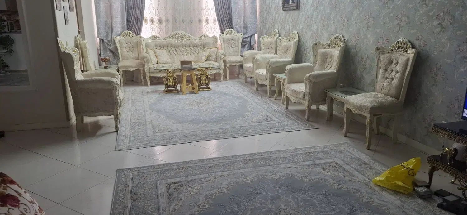 مبل مبلمان سلطنتی سالم شیک زیبا با روکش|مبلمان خانگی و میز عسلی|تهران, شادآباد|دیوار