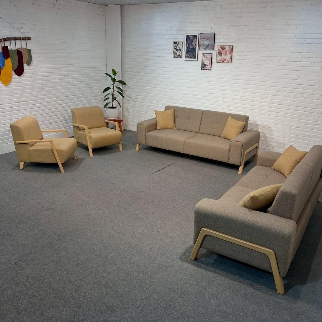 مبل لنا،کف فوم سرد،پارچه خارجی،تولیدی انصاری2365|مبلمان خانگی و میز عسلی|یاسوج, |دیوار