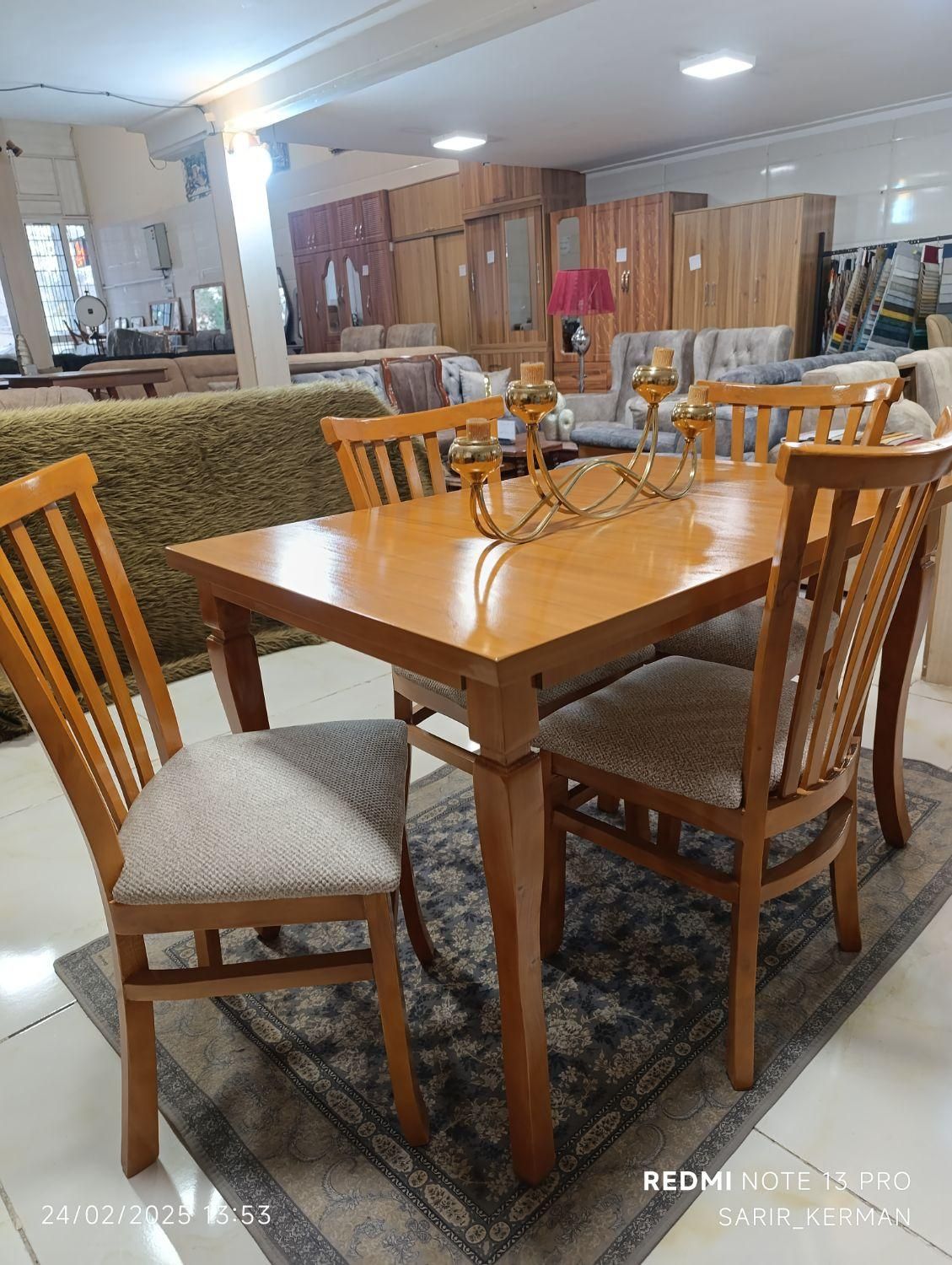 نهارخوری دارت/سریر کرمان|میز و صندلی غذاخوری|کرمان, |دیوار