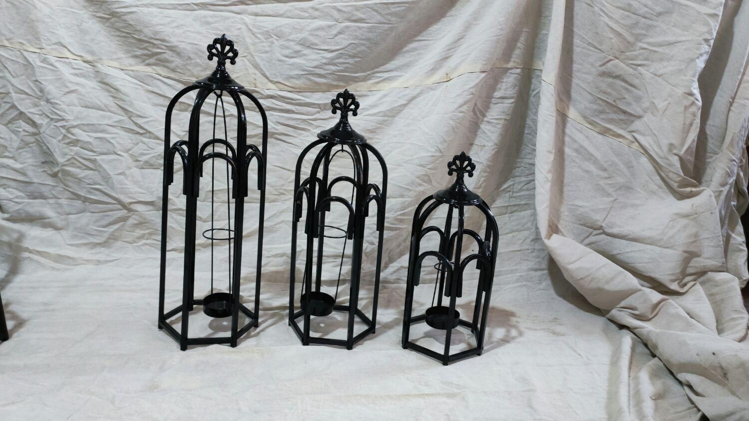 فانوس عربی سه تایی|صنایع دستی و سایر لوازم تزئینی|آفتاب, |دیوار