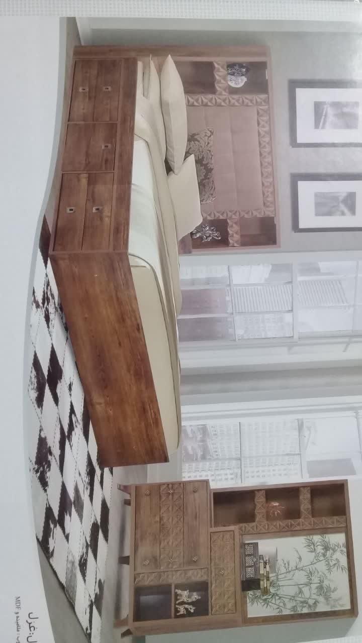 سرویس خواب لتوسان|تخت و سرویس خواب|سمنان, |دیوار