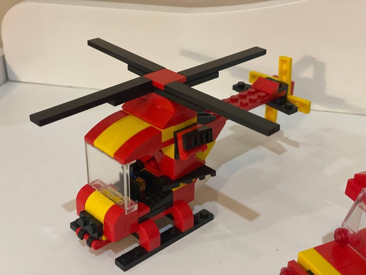 لگو ماشین آتش نشانی و هلکوپتر|کلکسیون و سرگرمی|اصفهان, مهرآباد|دیوار