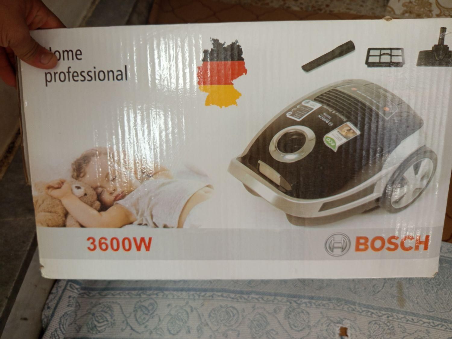 جاروبرقی بوش سوپرسایلنت  مدل کم صدا|جاروبرقی، جارو شارژی، بخارشو|تهران, تولید دارو|دیوار