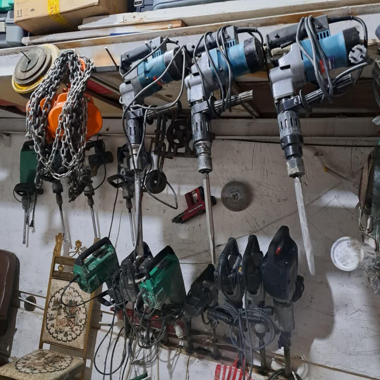 اجاره ابزار هیلتی نردبان اتولوله جوش فرغون دریل|خدمات پیشه و مهارت|قم, علی آباد سعدگان|دیوار