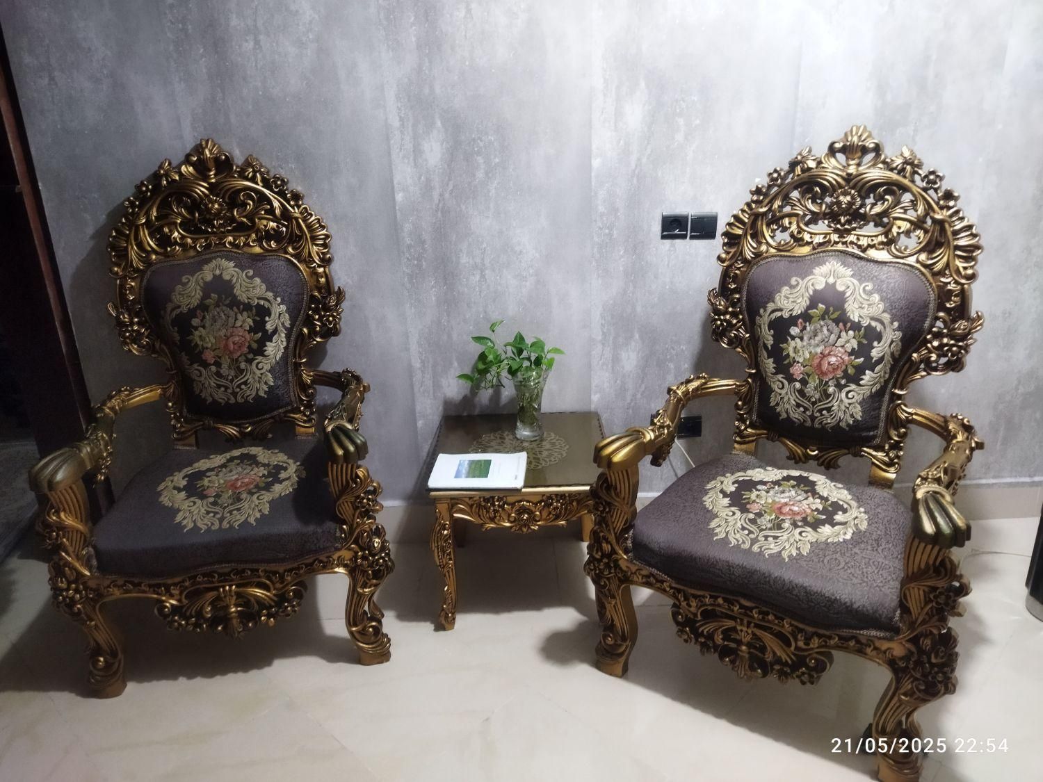 مبل استیل مدل مصری هفت نفره|مبلمان خانگی و میز عسلی|بندر گز, |دیوار