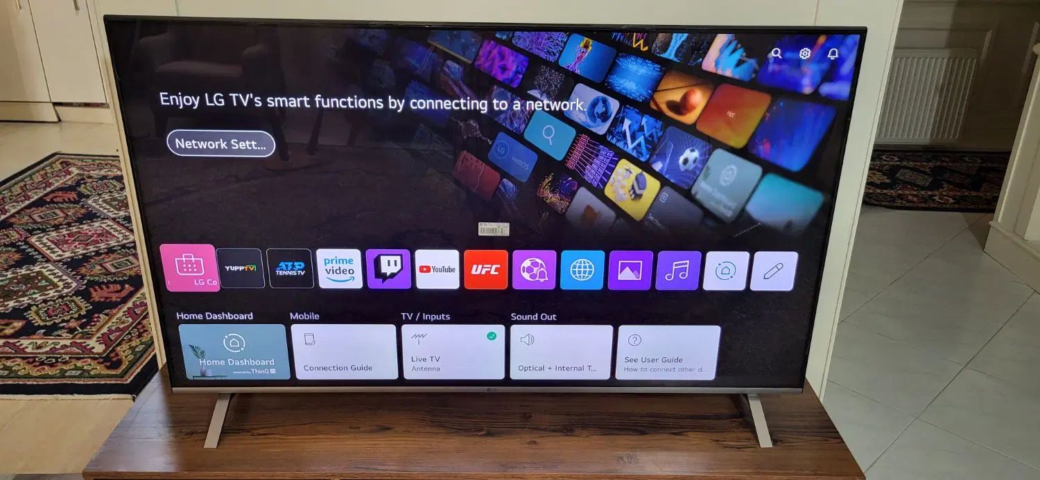 55LG.SMART.4K|تلویزیون و پروژکتور|مشهد, مشکینی (شهرک غرب)|دیوار