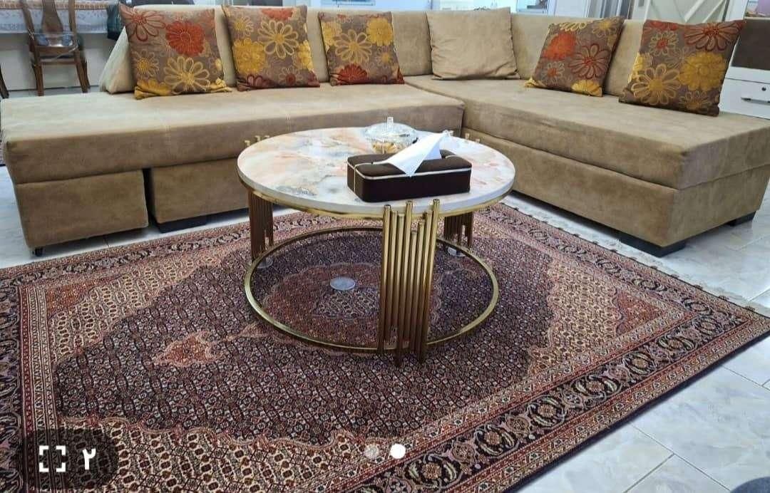 کاناپه ۷نفره راحتی در حد نو|مبلمان خانگی و میز عسلی|رشت, فلسطین|دیوار