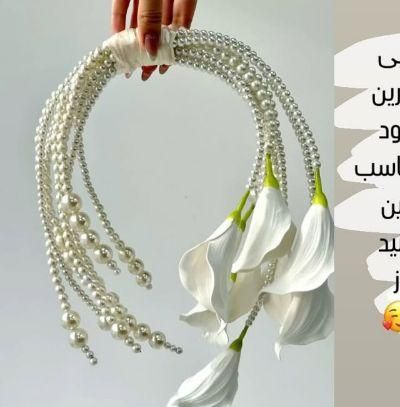 دسته گل عروس مصنوعی|گل مصنوعی|سبزوار, مدرس|دیوار