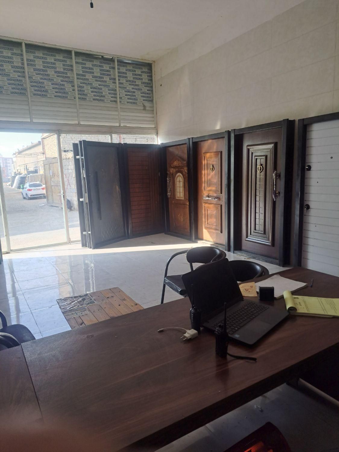 درب ضدسرقت چوب راش چوب ترمو|مصالح و تجهیزات ساختمان|تهران, چیتگر جنوبی|دیوار