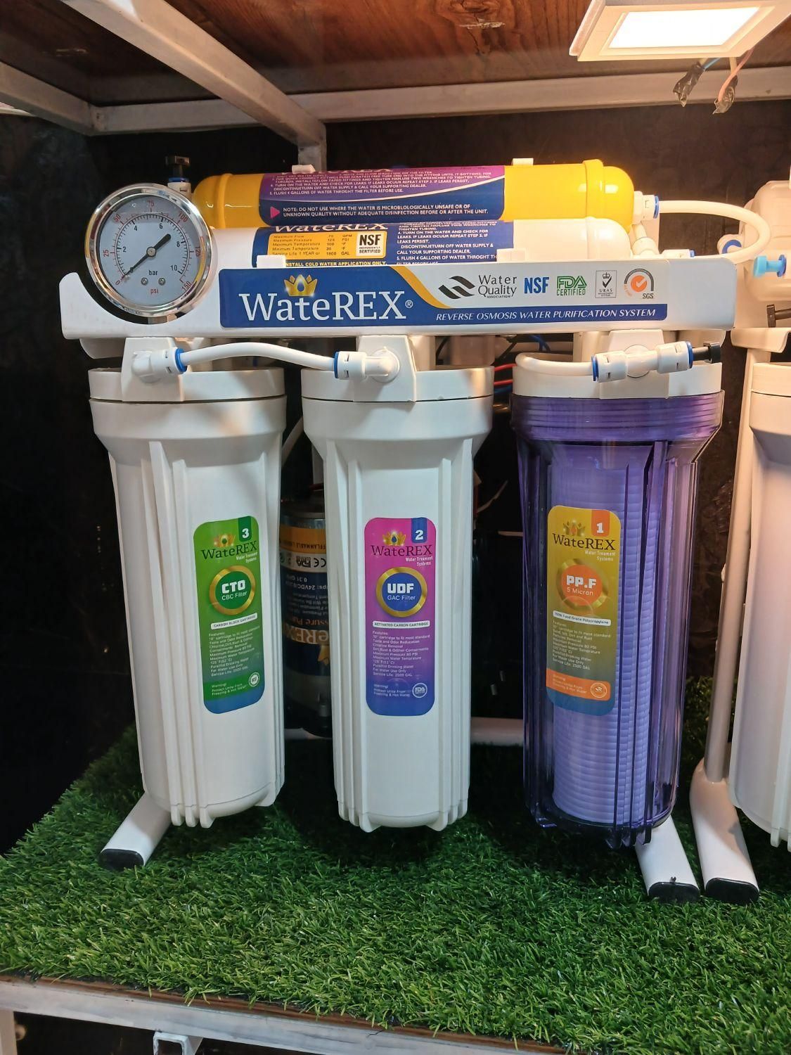 دستگاه تصفیه آب WateREX|آب‌سردکن و تصفیه آب|اسفراین, |دیوار